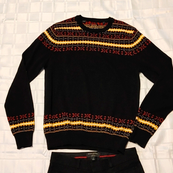 Wassem 100% Cotton Knit Pullover Sweater. Sweater. Size Small. - Picture 1 of 9